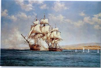 unknow artist Seascape, boats, ships and warships. 37